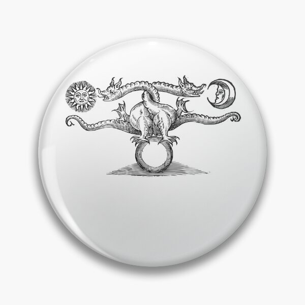 Item preview, Vintage Alchemy Dragon designed and sold by Kattcatty.