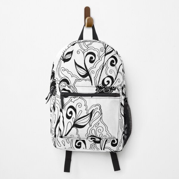Item preview, Pretty Scrolls Inversed Doodle Artwork designed and sold by Alaina Perry.