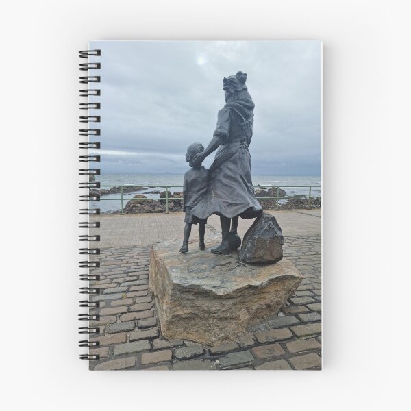 Item preview, Pittenweem statue of a fisherman's wife and a child designed and sold by S-and-W-4ever.