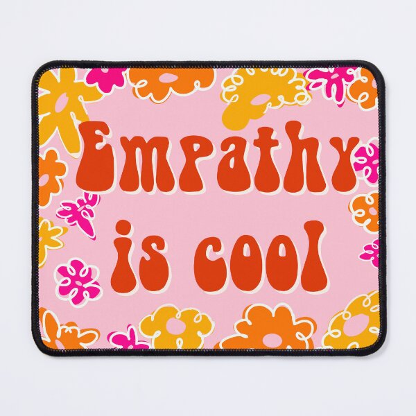 Item preview, empathy is cool groovy funky floral  designed and sold by mariahmoniquedesign.