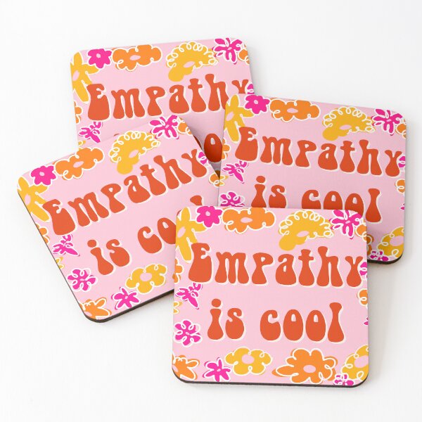 Item preview, empathy is cool groovy funky floral  designed and sold by mariahmoniquedesign.