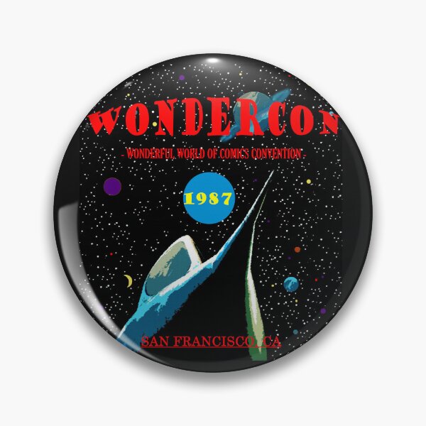 Item preview, WonderCon 1987 convention art designed and sold by David Lee Thompson.
