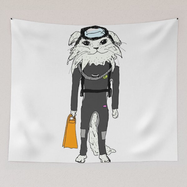 Item preview, Scuba Kat designed and sold by ivpeople.