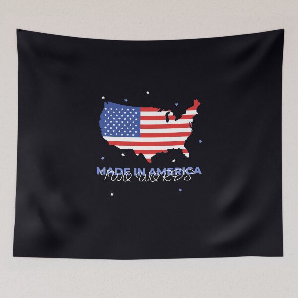 Item preview, two words made in america designed and sold by bhsysfshop.