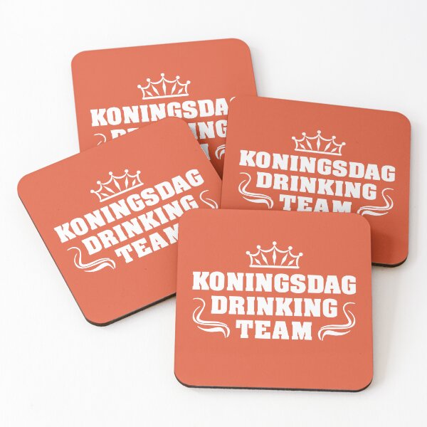 Item preview, Koningsdag Drinking Team Koningsdag Kleding designed and sold by Team150Designz.