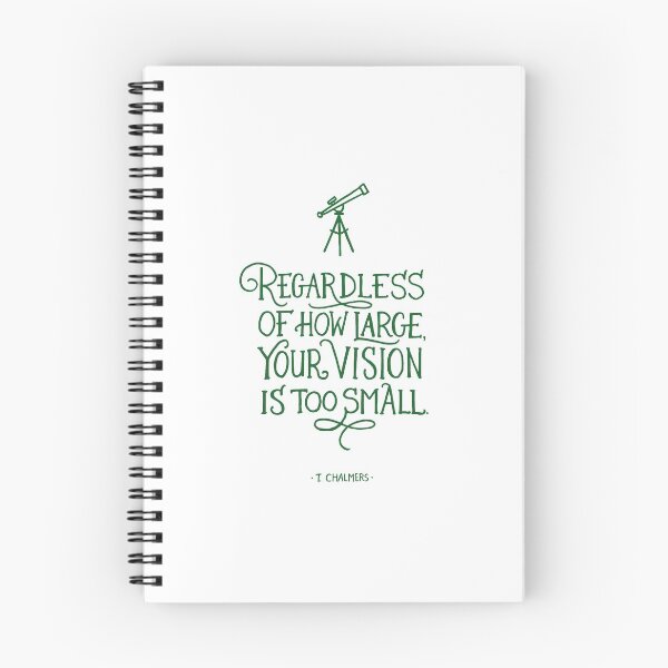 Item preview, Regardless of How Large, Your Vision is Too Small designed and sold by Caleb Faires.