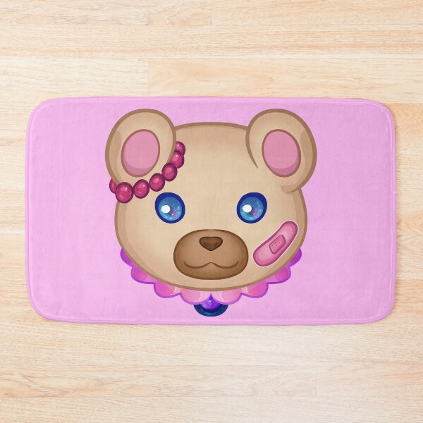 Item preview, Kawaii Lolita Bear Head Japanese Style Cute Bear with Blue Eyes designed and sold by With Love, InspireMari.