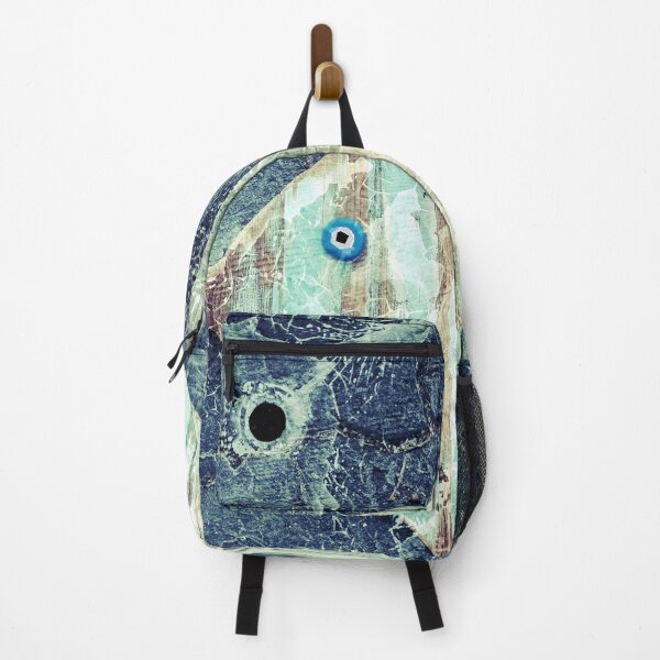 Item preview, Angel Fish Abstract Grunge Style Beach House Décor 1 of 2 designed and sold by Beachy.