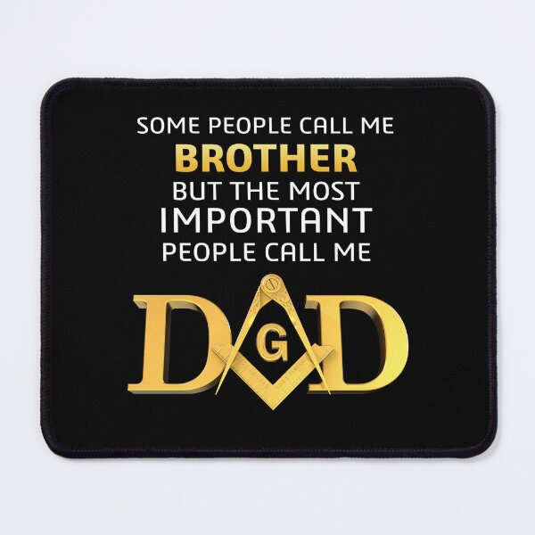 Item preview, Freemason Some Call Me Dad Fathers Day Gift Gold Square & Compass Masonic designed and sold by MasterMasonMade.