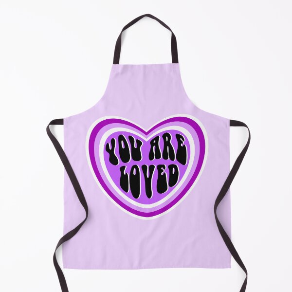 Item preview, you are loved purple heart designed and sold by mariahmoniquedesign.
