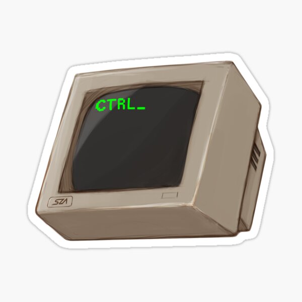Ctrl Computer Sticker