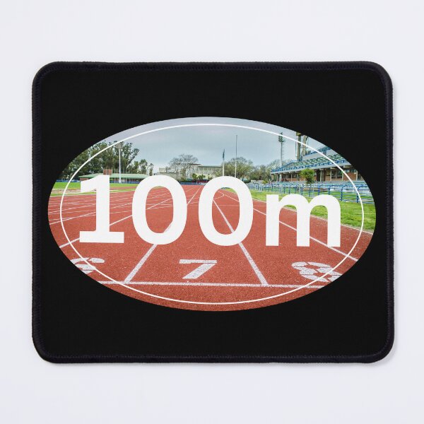 Item preview, On the Track, 100m Dash - White designed and sold by LatterDaze.