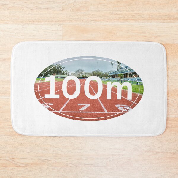 Item preview, On the Track, 100m Dash - White designed and sold by LatterDaze.