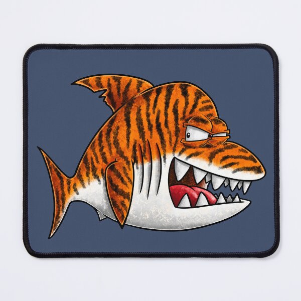 Item preview, Feisty Tigershark designed and sold by DaSketchyfish.