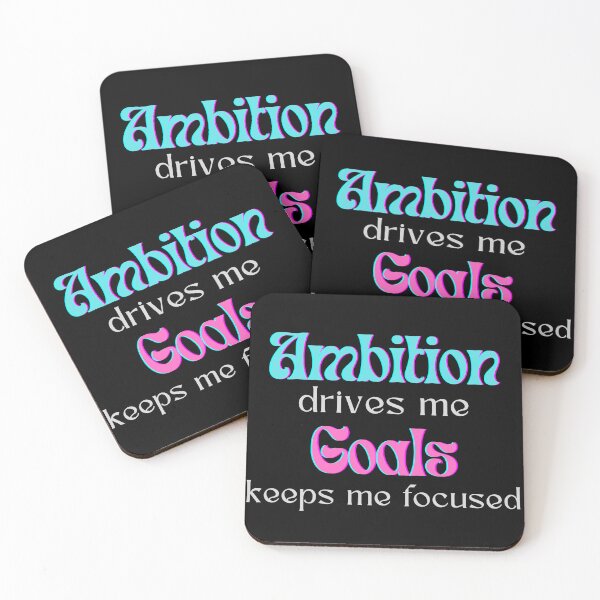 Item preview, Ambition drives me goals keep me focused designed and sold by jimjo.