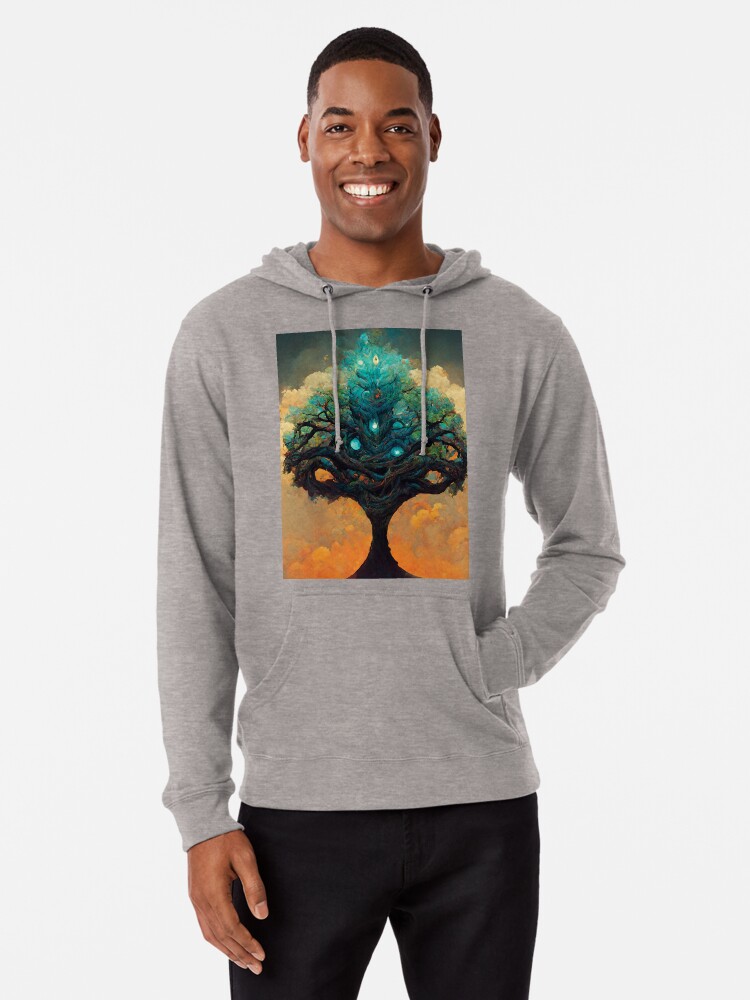 Wise Mystical Tree [WIDE] Lightweight Sweatshirt for Sale by