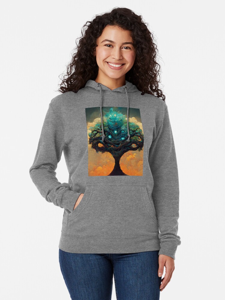 Wise Mystical Tree [WIDE] Lightweight Sweatshirt for Sale by