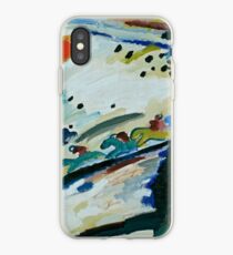 Romantic Landscape by Wassily Kandinsky iPhone Case