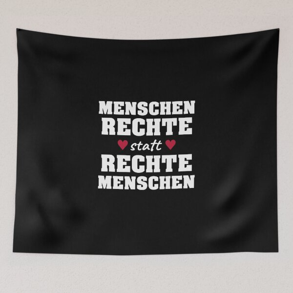 Artikelvorschau, Menschen Rechte statt Rechte Menschen entworfen und verkauft von Team150Designz.