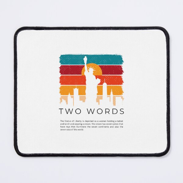 Item preview, two words made in america designed and sold by bhsysfshop.