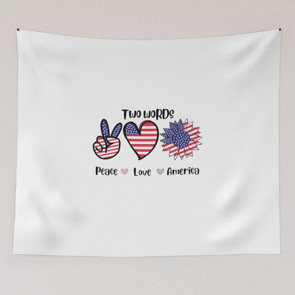 Item preview, two words made in america designed and sold by bhsysfshop.