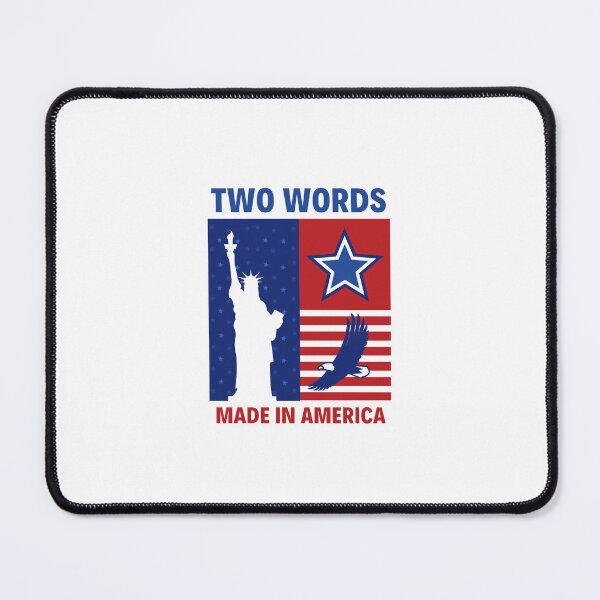 Item preview, two words made in america designed and sold by bhsysfshop.