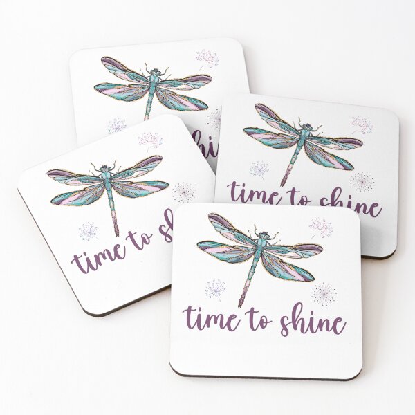 Item preview, Colorful Dragonfly Positive Quote designed and sold by HappyLifeCreate.