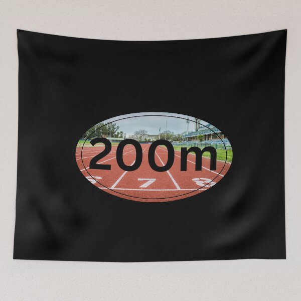 Item preview, On the Track, 200m Dash - Black designed and sold by LatterDaze.