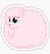 Fluffle Puff Stare Sticker