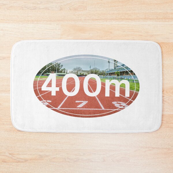 Item preview, On the Track, 400m Dash - White designed and sold by LatterDaze.