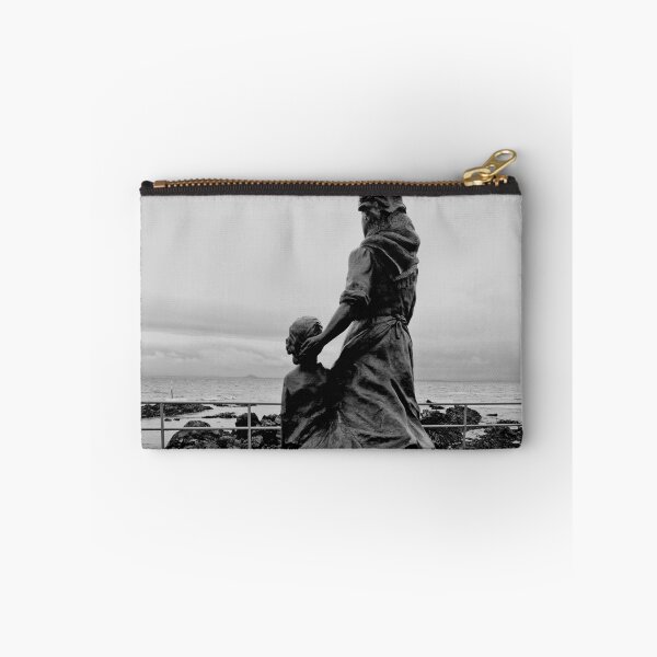 Item preview, Pittenweem statue in black and white designed and sold by S-and-W-4ever.