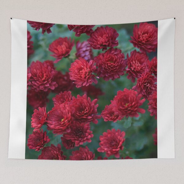 Item preview, Red small flowers on nature background designed and sold by olena2552.
