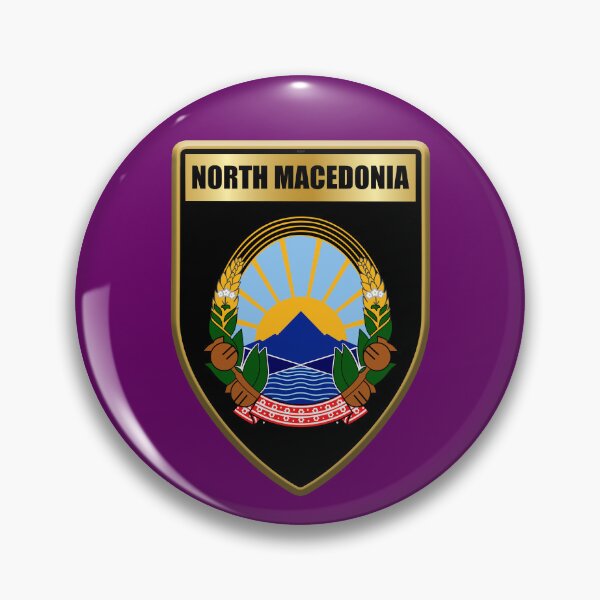 Item preview, NORTH MACEDONIA Gifts, Masks, Stickers & Products (11) designed and sold by mpodger.