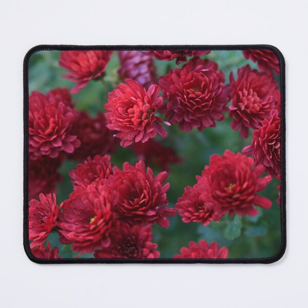 Item preview, Red small flowers on nature background designed and sold by olena2552.