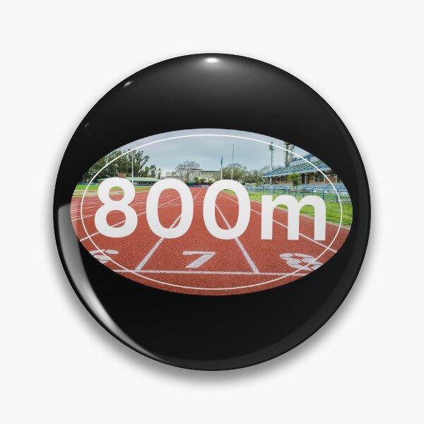 Item preview, On the Track, 800m Run - White designed and sold by LatterDaze.