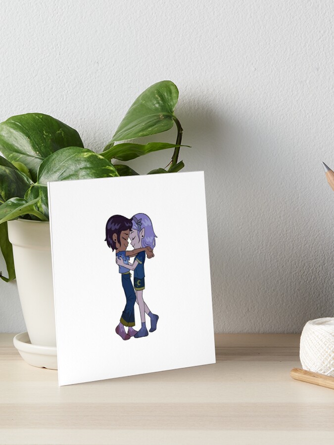 The Owl House Luz and Amity Lumity Season 3 Art Board Print for Sale by  iamskypup