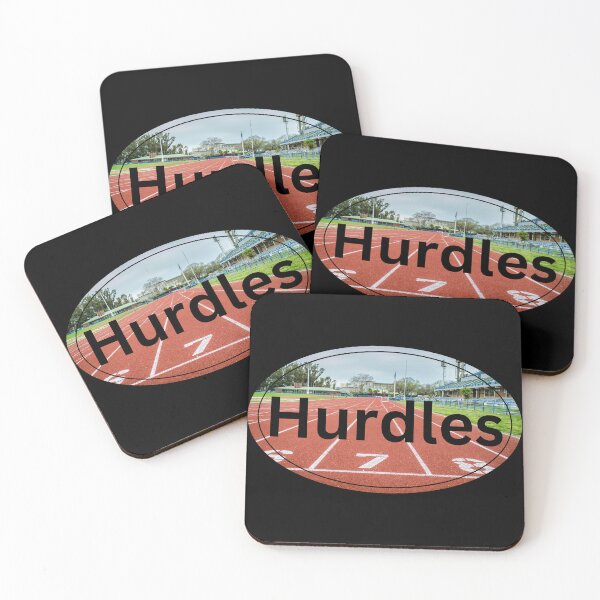 Item preview, On the Track, Hurdles - Black designed and sold by LatterDaze.