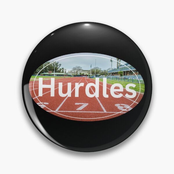 Item preview, On the Track, Hurdles - White designed and sold by LatterDaze.