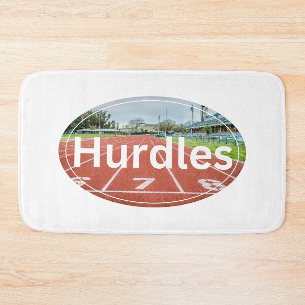 Item preview, On the Track, Hurdles - White designed and sold by LatterDaze.
