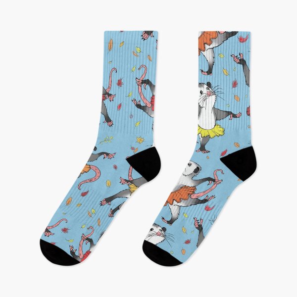 Item preview, opossums in autumn designed and sold by Anastasiya Tarasov.
