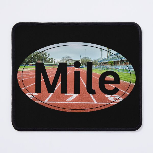 Item preview, On the Track, Mile Run - Black designed and sold by LatterDaze.