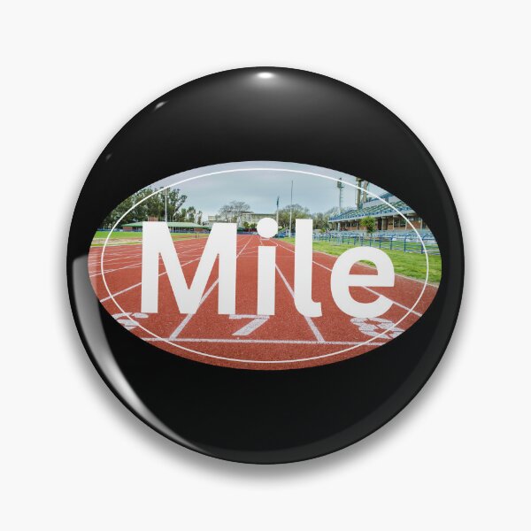 Item preview, On the Track, Mile Run - White designed and sold by LatterDaze.