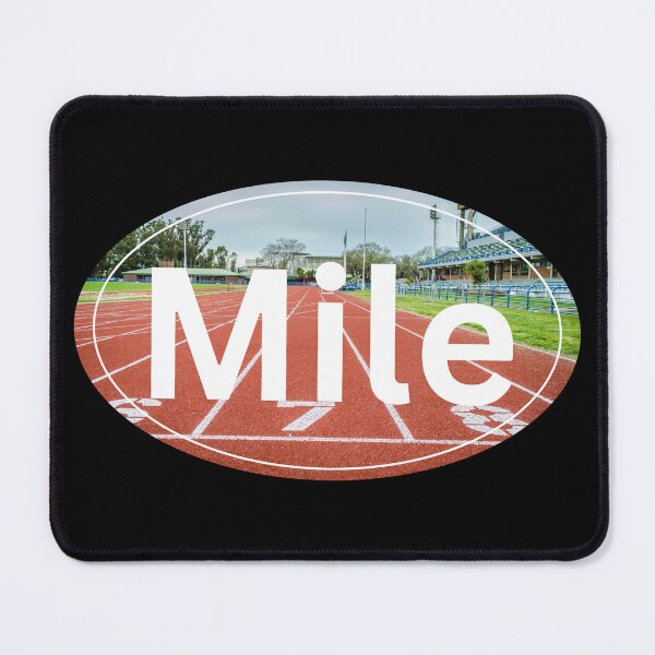 Item preview, On the Track, Mile Run - White designed and sold by LatterDaze.