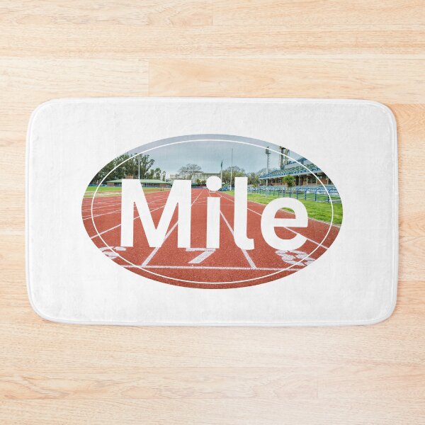 Item preview, On the Track, Mile Run - White designed and sold by LatterDaze.