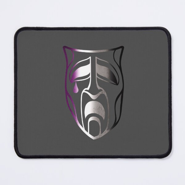 Item preview, Masquerade Pride Nosferatu Asexual Flag designed and sold by luxecoffin.
