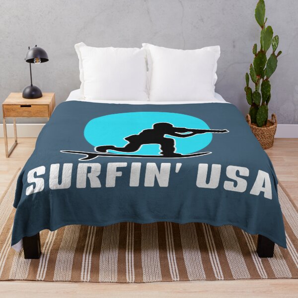 Item preview, SURFIN' USA - CENTRE. BLUE/WHITE. designed and sold by 5hertz.