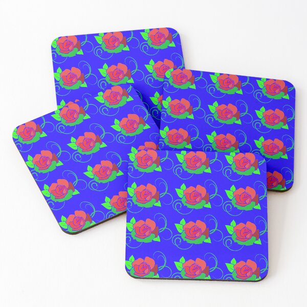 Item preview, Roses with Blue designed and sold by EdwardMonet.