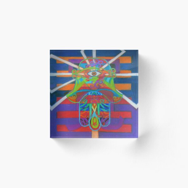 Hexagram 14-Ta Yu (Wealth) Acrylic Block