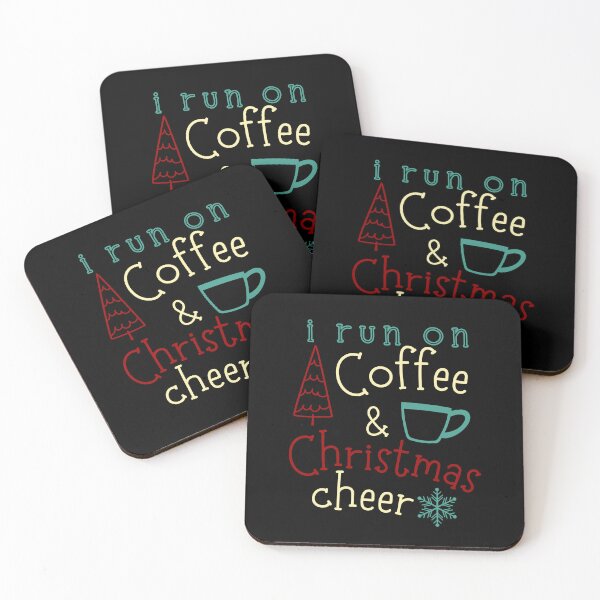 Item preview, I Run On Coffee and Christmas Cheer designed and sold by Hic21.