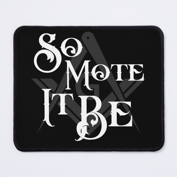 Item preview, Freemason Square & Compass So Mote It Be Masonic designed and sold by MasterMasonMade.